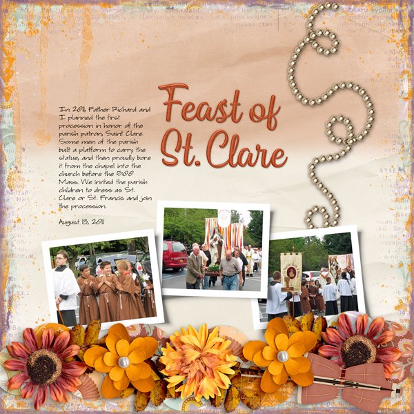 St Clare Feast