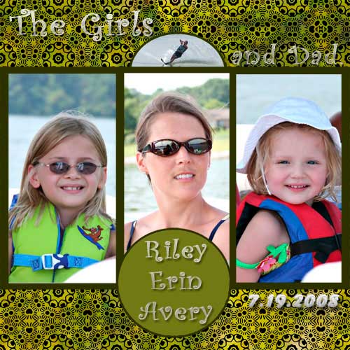 Stamped Glass LO-1 The girls
