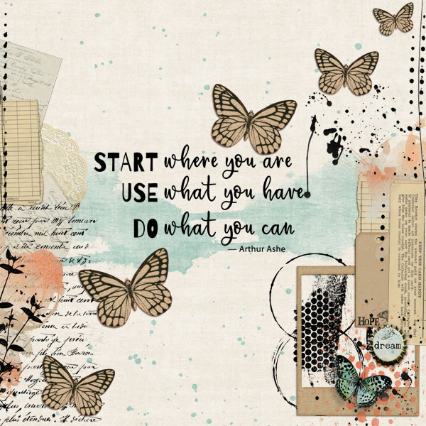 Start where you are