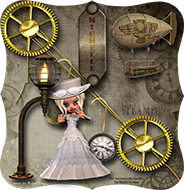 Steampunk Wonders tag