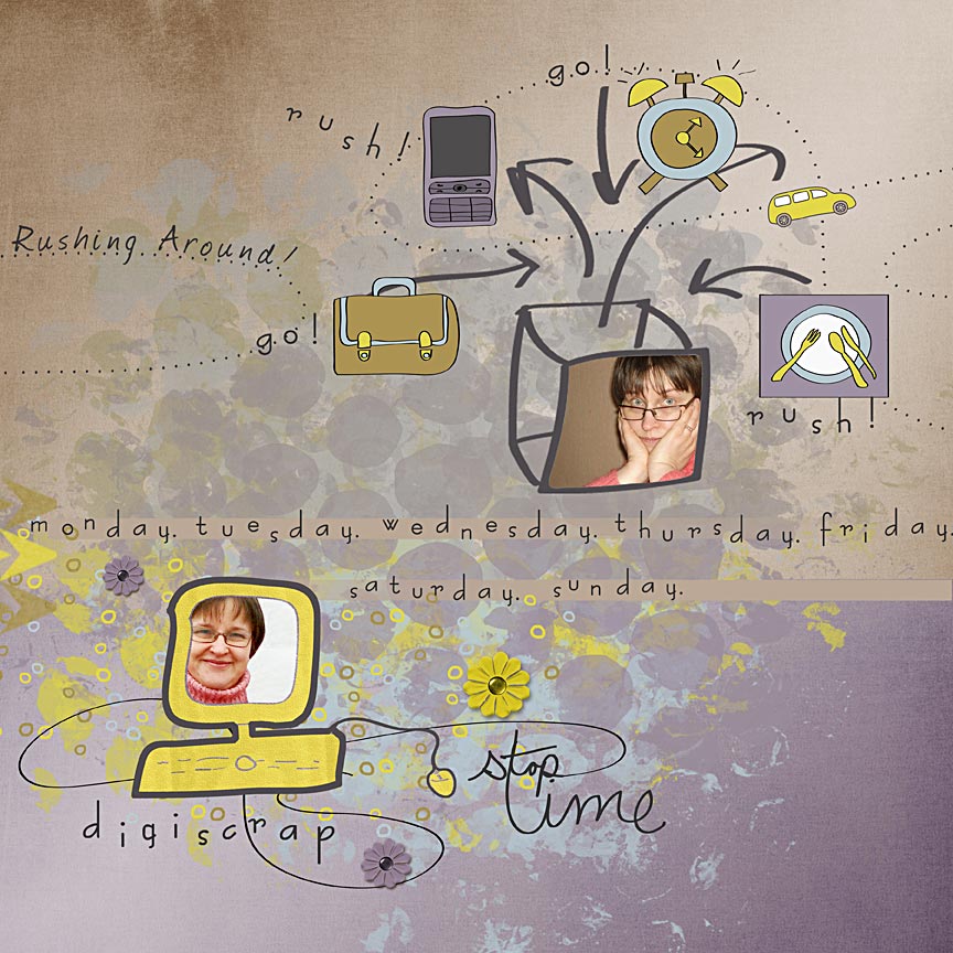 Stop time: digiscrap!