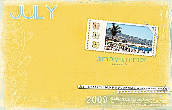 Sue Cummings' July Desktop FREEBIE