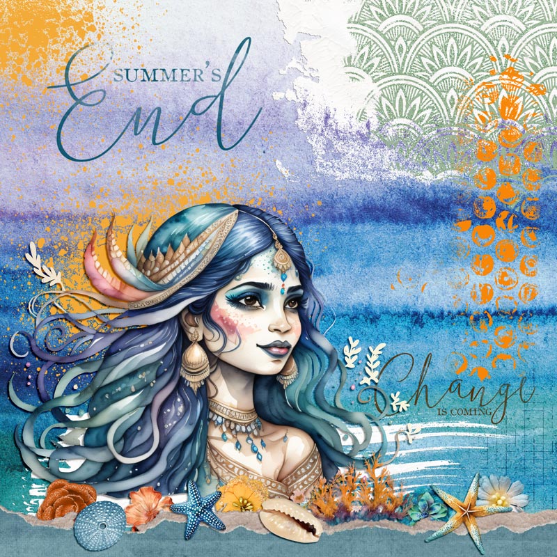 Summer's End - August AJ Challenge Week 3