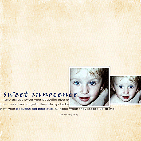 sweet innocence
