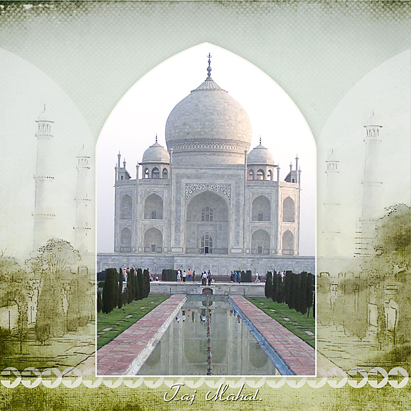 Taj Mahal.