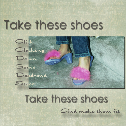 Take these shoes