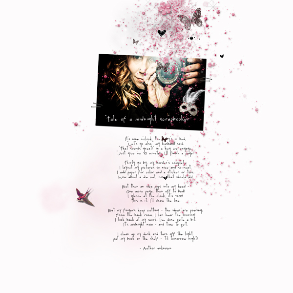Tale of a midnight scrapbooker