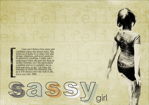 *TaylorMade Chall* - Sassy Girl