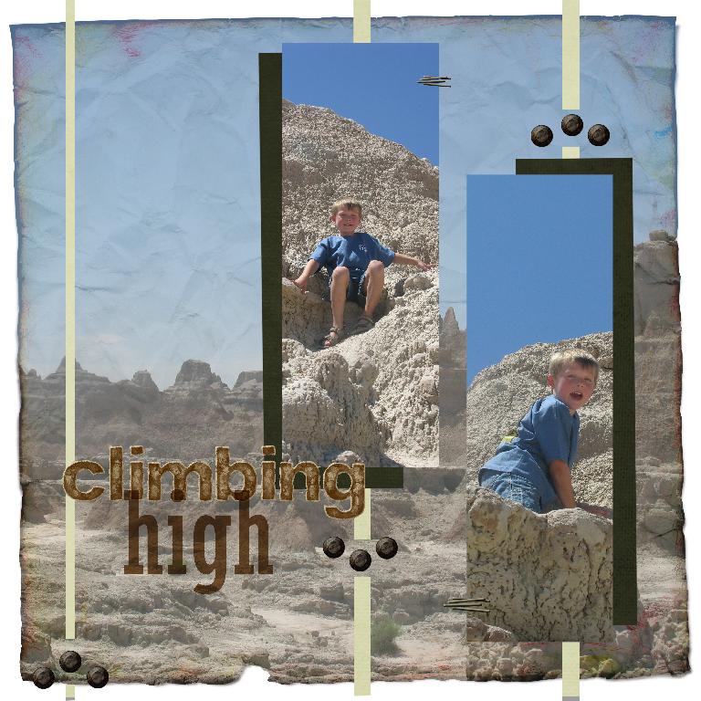 Template Challenge-Climbing High