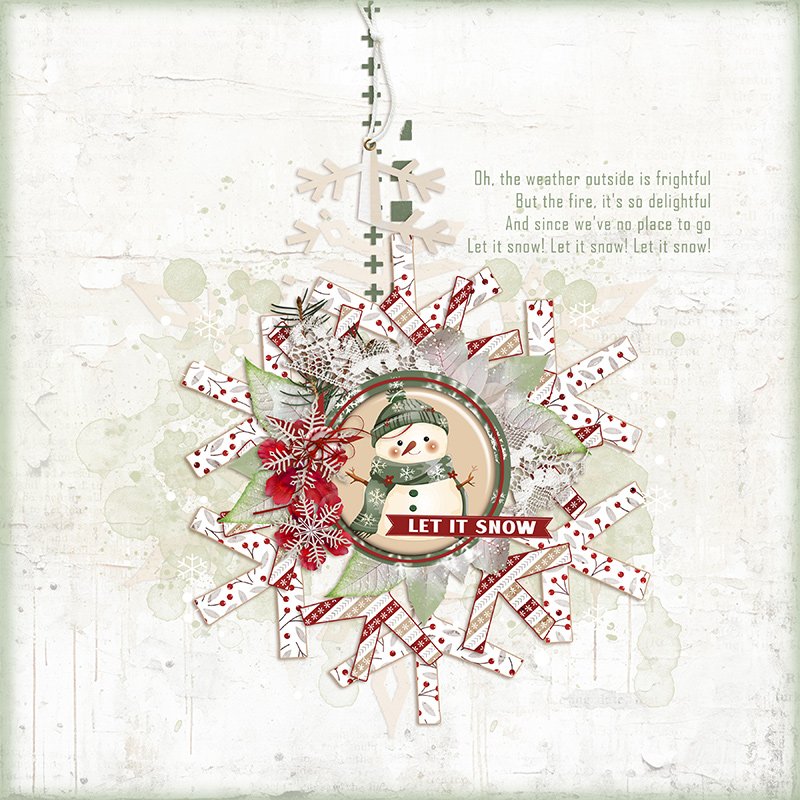 Template Challenge Let it snow