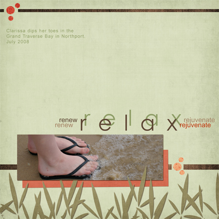 Template Challenge - Relax