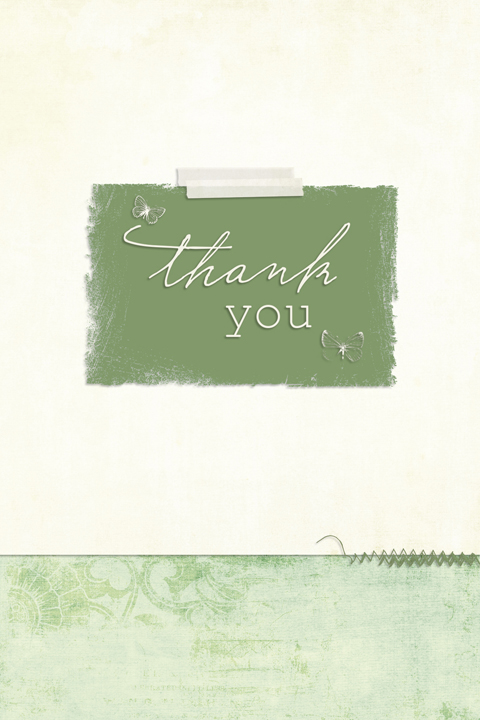 Thank you card