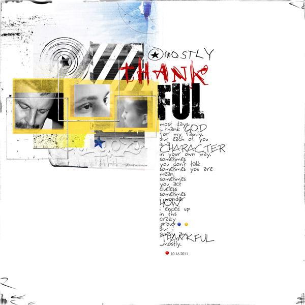 Thankful...mostly