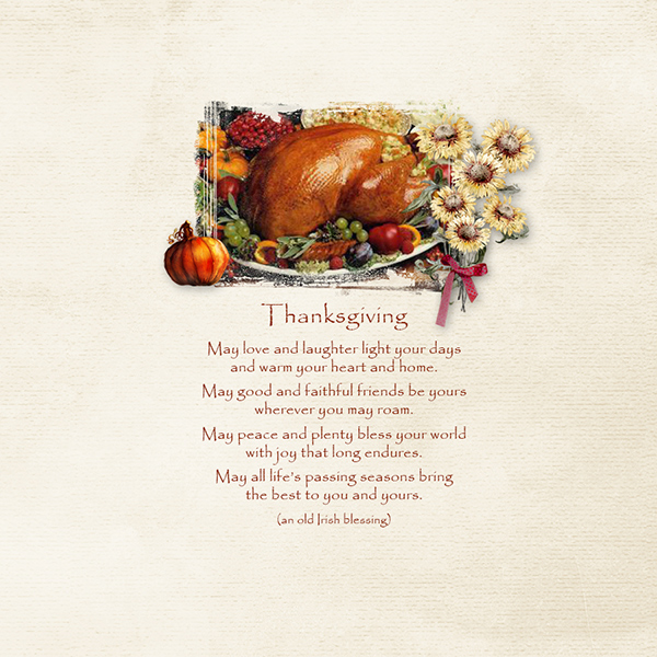 Thanksgiving Blessing