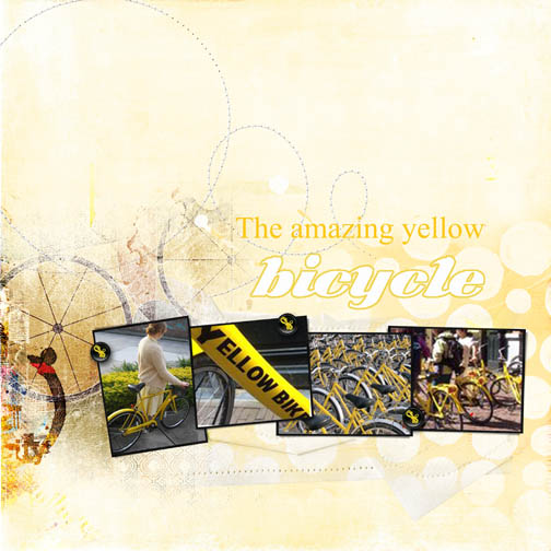 The Amazing Yellow Bicycle/ Anna Lift