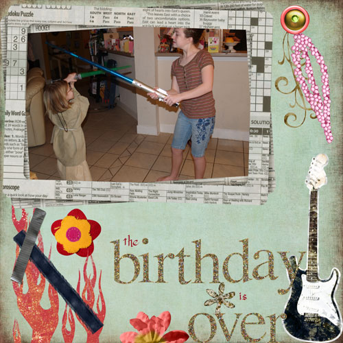 The Birthday is over.... feat. lil :D