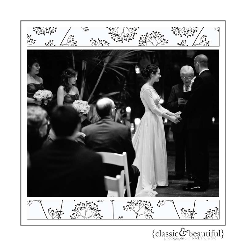 The Ceremony in BLACK & WHITE