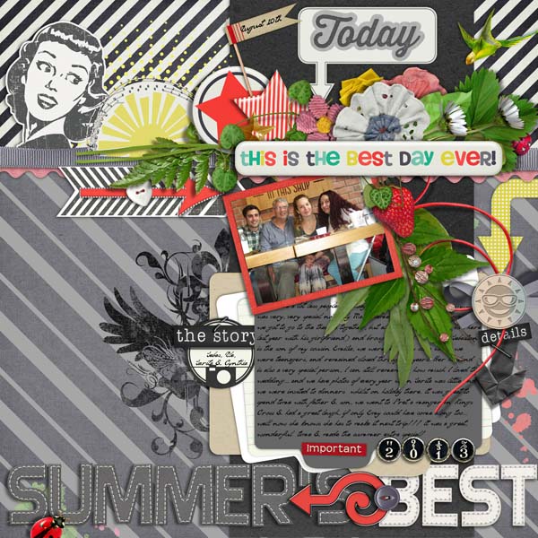 The Digi Dares#336: Summer 2013{Family:the BEST ever! is ours}