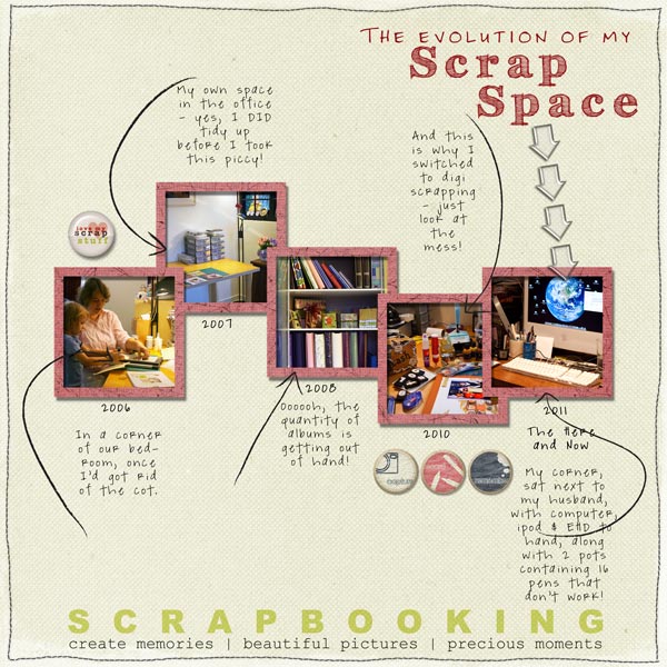 The Evolution of my Scrap Space