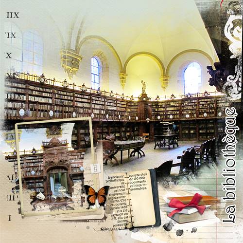 The library of Salamanca Spain
