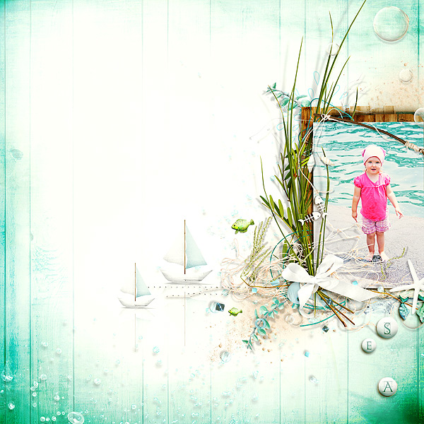 the little Girl and the Sea