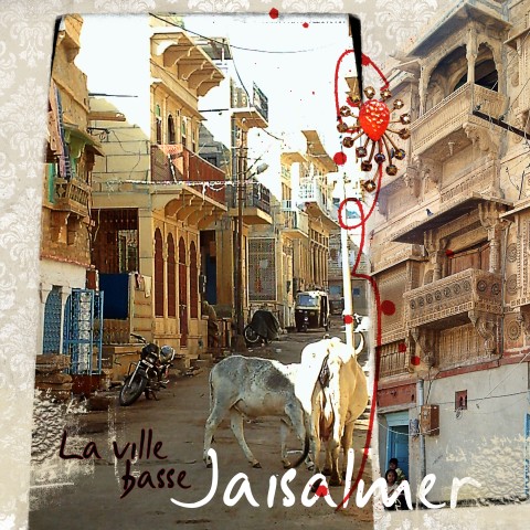 The low city to Jaisalmer