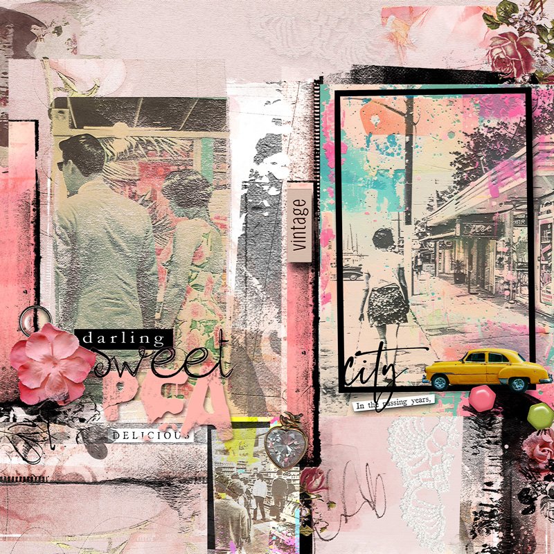 the streets of the city