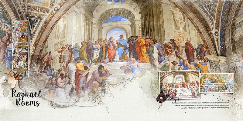 The Vatican Museums, Raphael Rooms