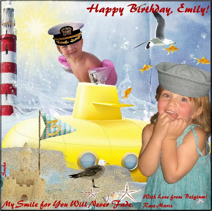 Third Birthday Card For Emily