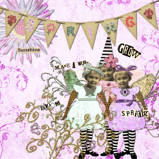 Three Fairies of Spring