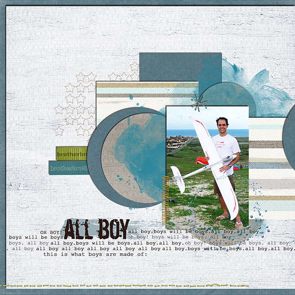 Thuesday Template Challenge - All Boy