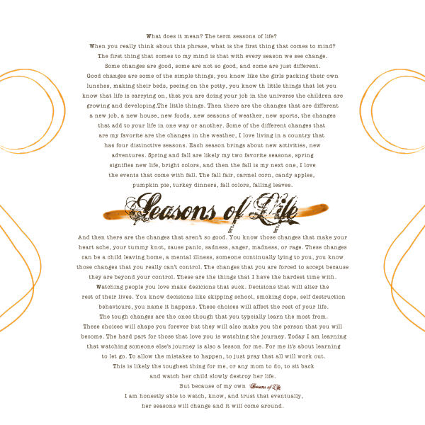 TMD Spotlight 2010:  Seasons of Life