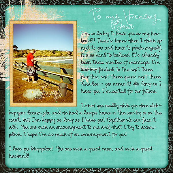 To My Honey Bear
