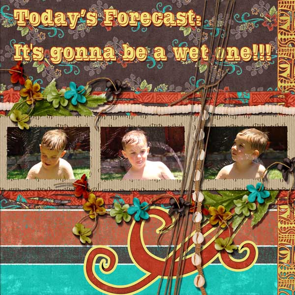 Today's Forecast:  It's gonna be a wet one!