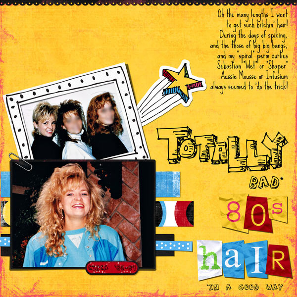 Totally 80's Hair