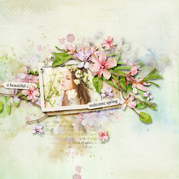 Touch Of Spring Collection + Free Bonus by Palvinka Designs