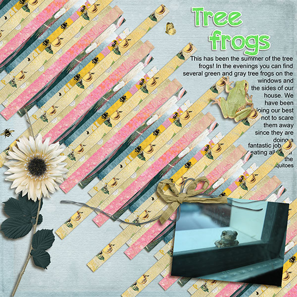 tree frogs - for OAWA challenge XI