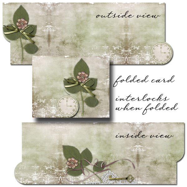 Tri-Folded Card