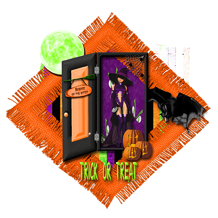 Trick or Treat tag