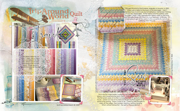 Trip Around the World Quilt