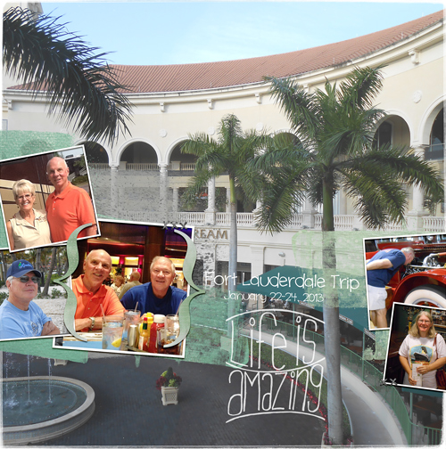 Triple Play Templates: Set No 6 - Fort Lauderdale Trip