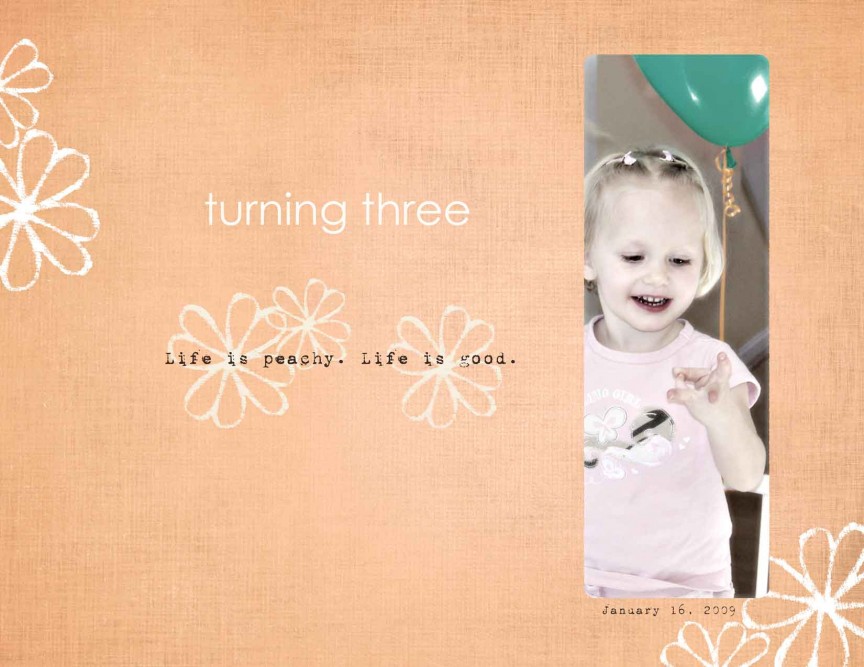 turning three