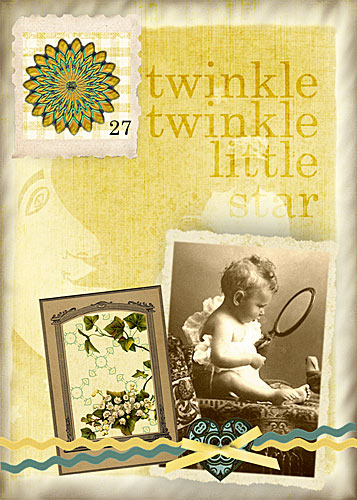 twinkle, twinkle little star ATC