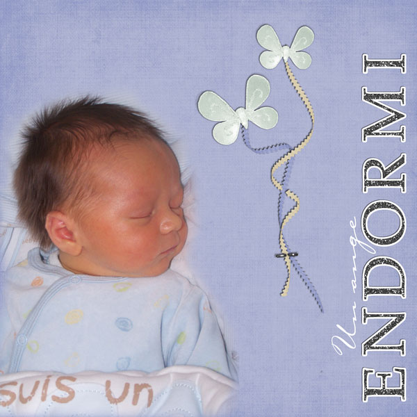 Un ange endormi