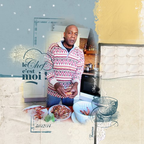 Uncle Marcel in cooking