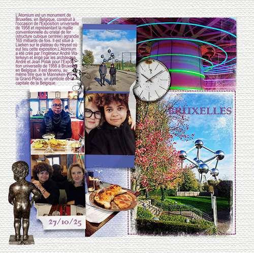 une belle journée à Bruxelles 27/10/25