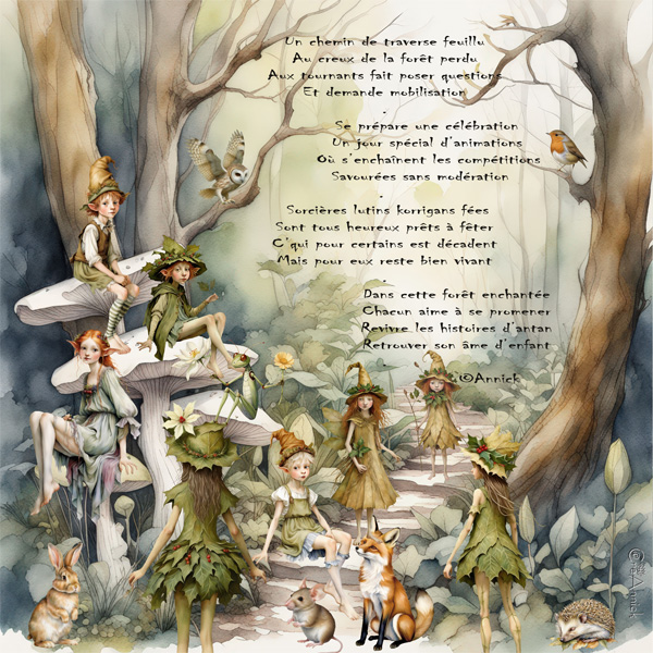 Une forêt enchantée