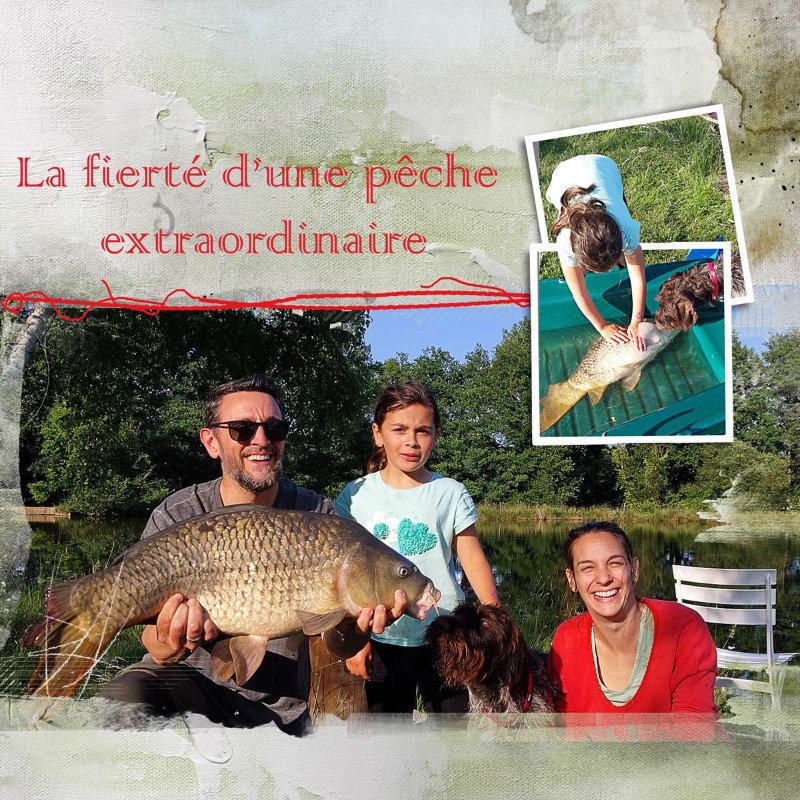 une magnifique pêche