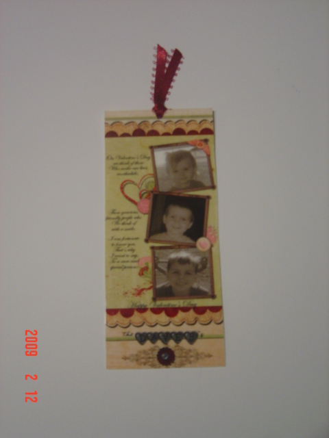 V-Day Bookmark