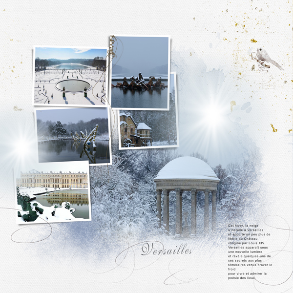 Versailles sous la neige 1